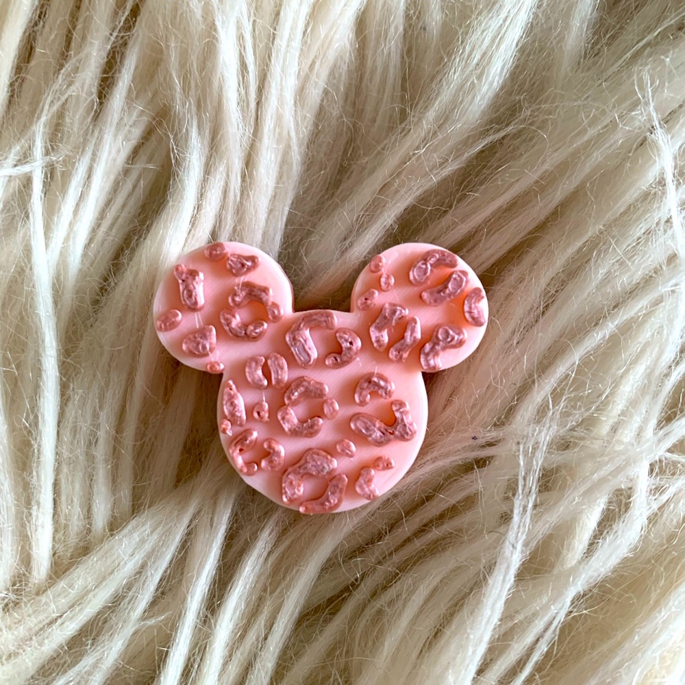 Animal Print Straw Charm by The Fawn Doe